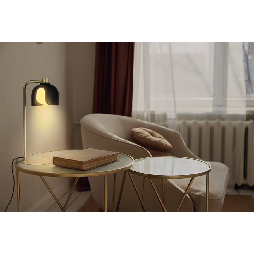 Osram - Bordslampa DECOR COROLLE 1xG9/20W/230V svart/guld