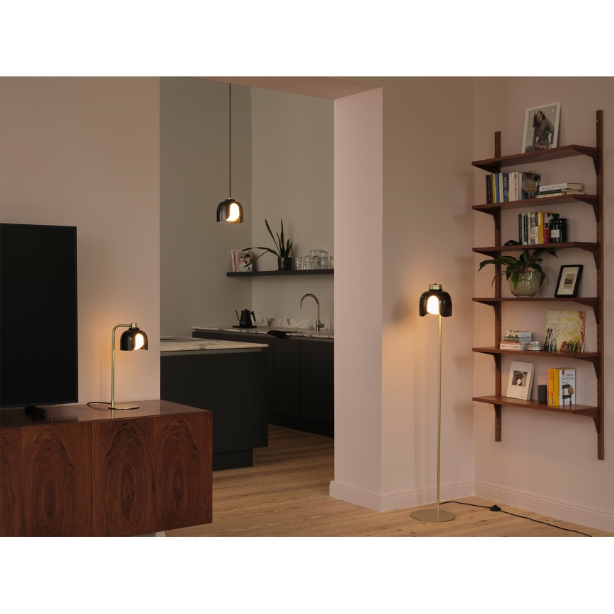Osram - Bordslampa DECOR COROLLE 1xG9/20W/230V svart/guld