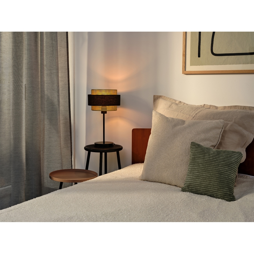 Osram - Bordslampa DECOR HORNET 1xE27/10W/230V svart/guld