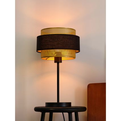 Osram - Bordslampa DECOR HORNET 1xE27/10W/230V svart/guld