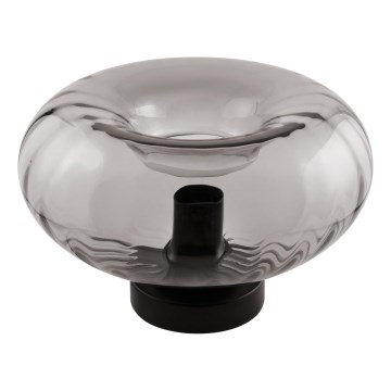 Osram - Bordslampa DECOR SMOKE 1xE27/12W/230V svart/rökgrå