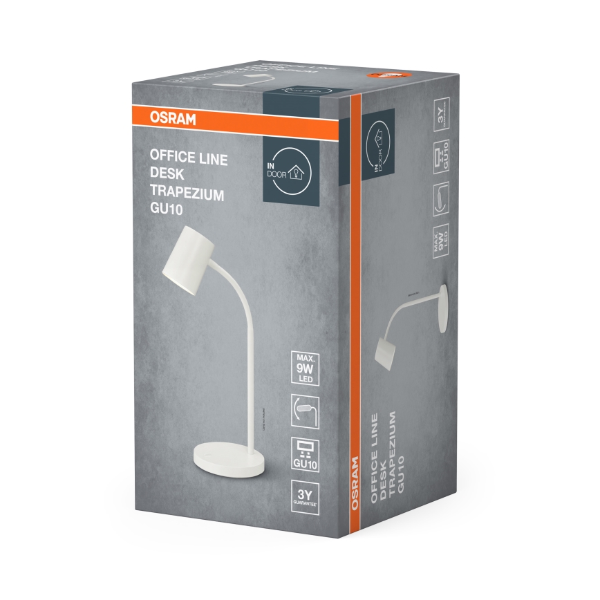 Osram - Bordslampa DESK LINE 1xGU10/9W/230V vit