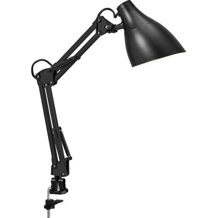 Osram - Bordslampa med klämma DESK LINE 1xE27/11W/230V svart