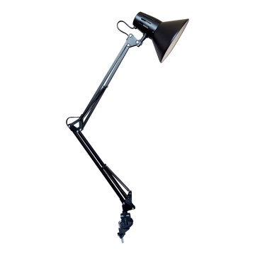 Osram - Bordslampa PANAN med klämma, 1xE27/11W/230V, svart
