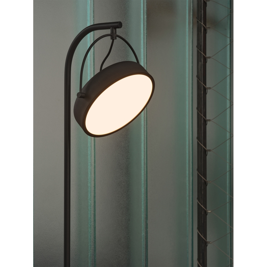 Osram - DECOR PUCK LED-golvlampa 12W/230V CRI 90, svart