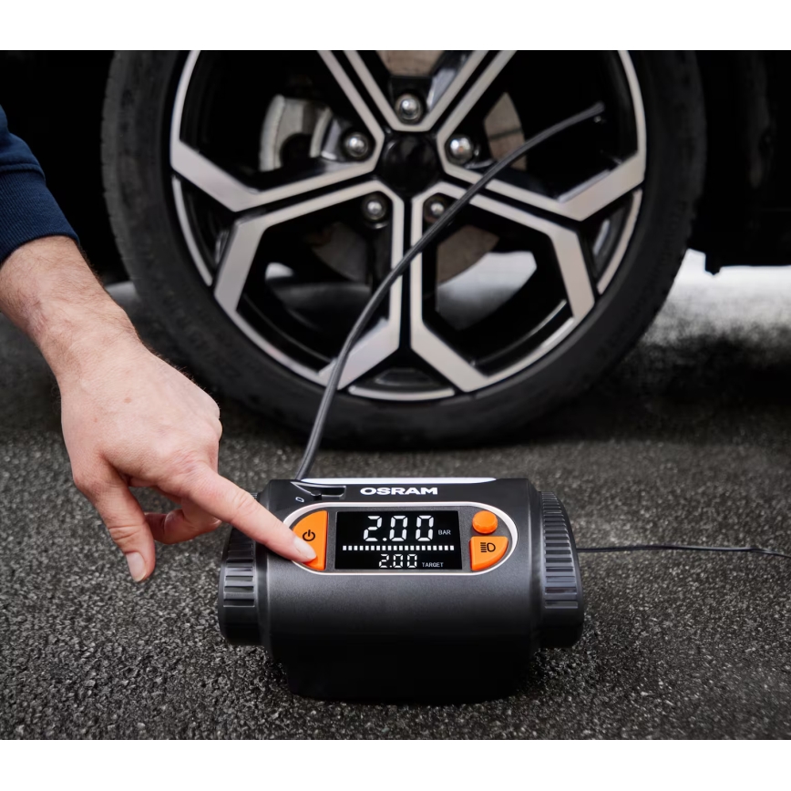Osram - Digital däckkompressor TYREinflate 2130 180W/12V