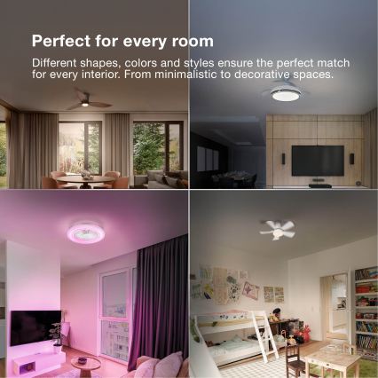 Osram - Dimbart LED-takarmatur med fläkt SOLANO LED/26W/230V 3000/4000/6500K + fjärrkontroll