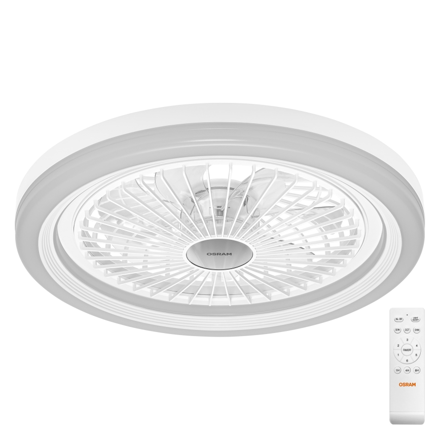 Osram - Dimbart LED-takarmatur med fläkt SOLANO LED/26W/230V 3000/4000/6500K + fjärrkontroll