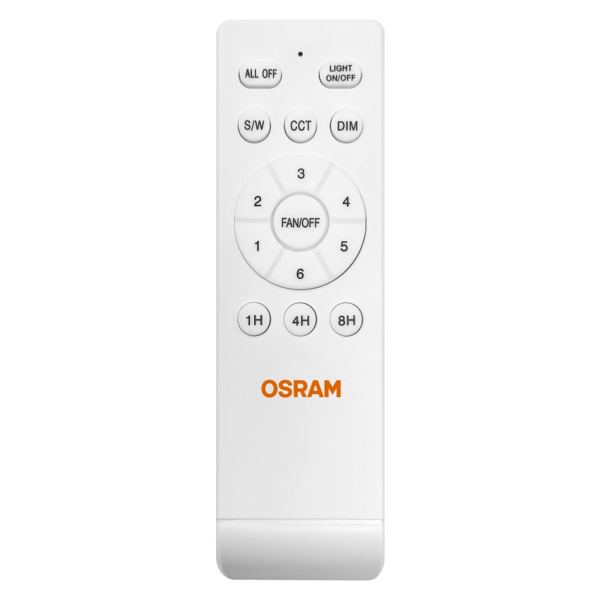 Osram - Dimbart LED-takarmatur med fläkt SOLANO LED/26W/230V 3000/4000/6500K + fjärrkontroll