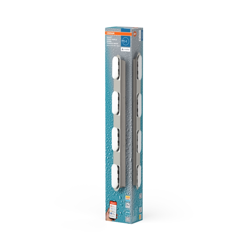 Osram - LED-dimbar badrumsväggarmatur SMART+ DUPLO LED/24W/230V 3000-6500K IP44 Wi-Fi