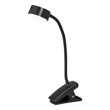 Osram - dimbar LED-skrivbordslampa med klämma OFFICE LINE LED/4,8W/230V 3000/4000/6500K svart