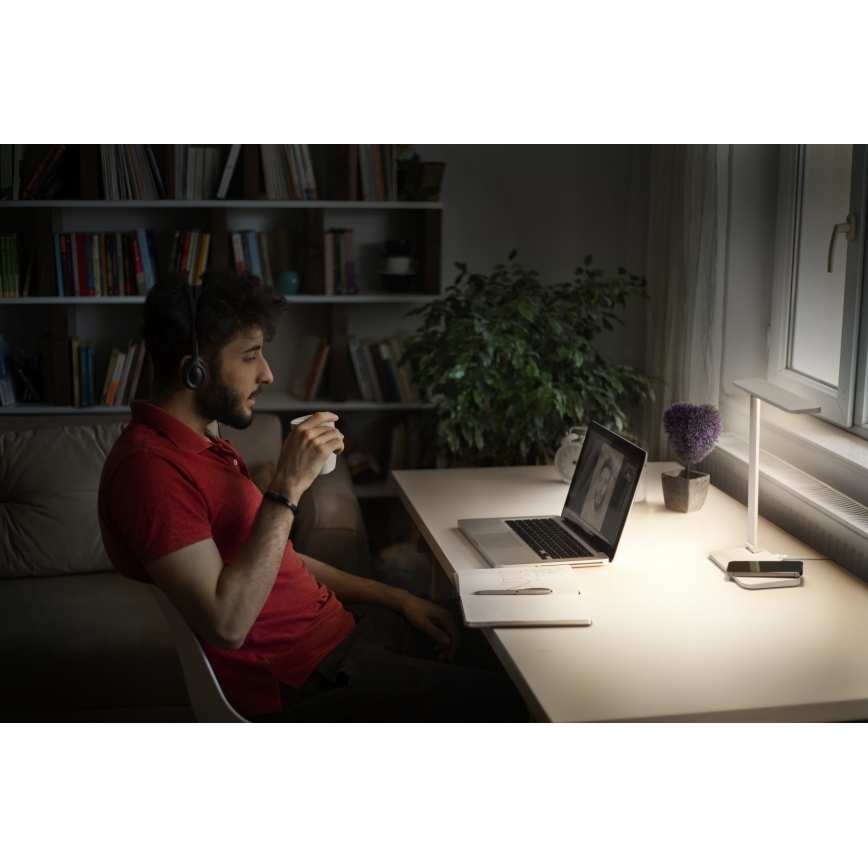 Osram - Dimmbar LED-skrivbordslampa OFFICE LINE LED/17W/230V 3000/4000/6500K vit