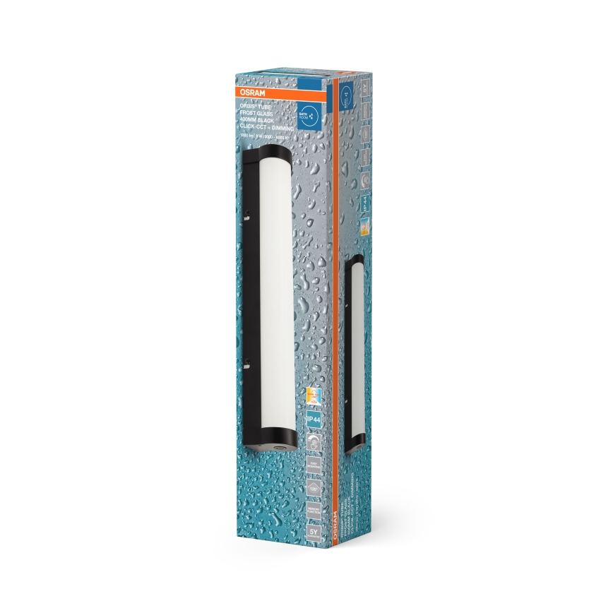 Osram - Dimmbar LED-belysning för spegel ORBIS TUBE LED/9W/230V 40 cm IP44 svart