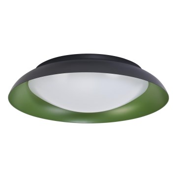 Osram - Dimbar LED-takarmatur ORBIS PLATE LED/35W/230V Ø 43 cm grön/svart