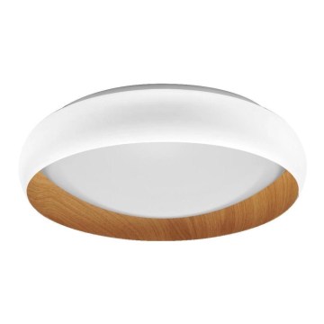 Osram - dimbar LED-taklampa ORBIS LIVIA LED/24W/230V Ø 43 cm vit/brun