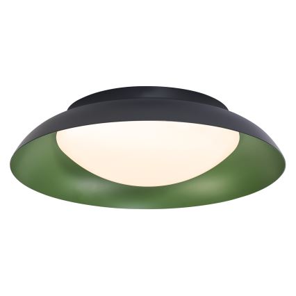 Osram - LED-dimmbar taklampa ORBIS PLATE LED/19W/230V Ø 31 cm grön/svart