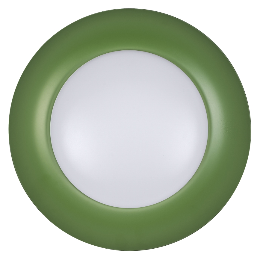 Osram - LED-dimmbar taklampa ORBIS PLATE LED/19W/230V Ø 31 cm grön/svart