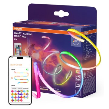 Osram - Dimbar RGB-LED-remsa SMART+ MAGIC 3m LED/22W/230V Wi-Fi + fjärrkontroll