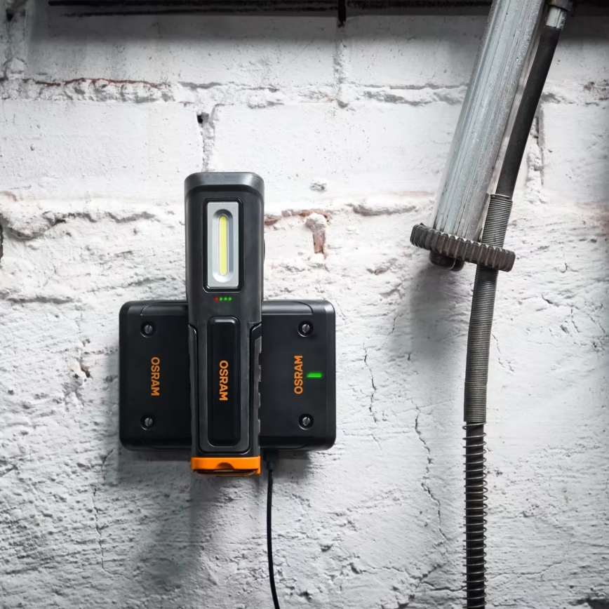 Osram - Uppladdningsbar dimmbar LED-arbetslampa LEDINSPECT WIRE-FREE PRO 600 LED/5W/3,7V IP54 2600 mAh