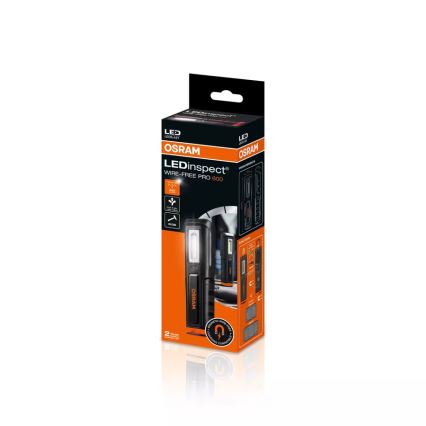 Osram - Uppladdningsbar dimmbar LED-arbetslampa LEDINSPECT WIRE-FREE PRO 600 LED/5W/3,7V IP54 2600 mAh