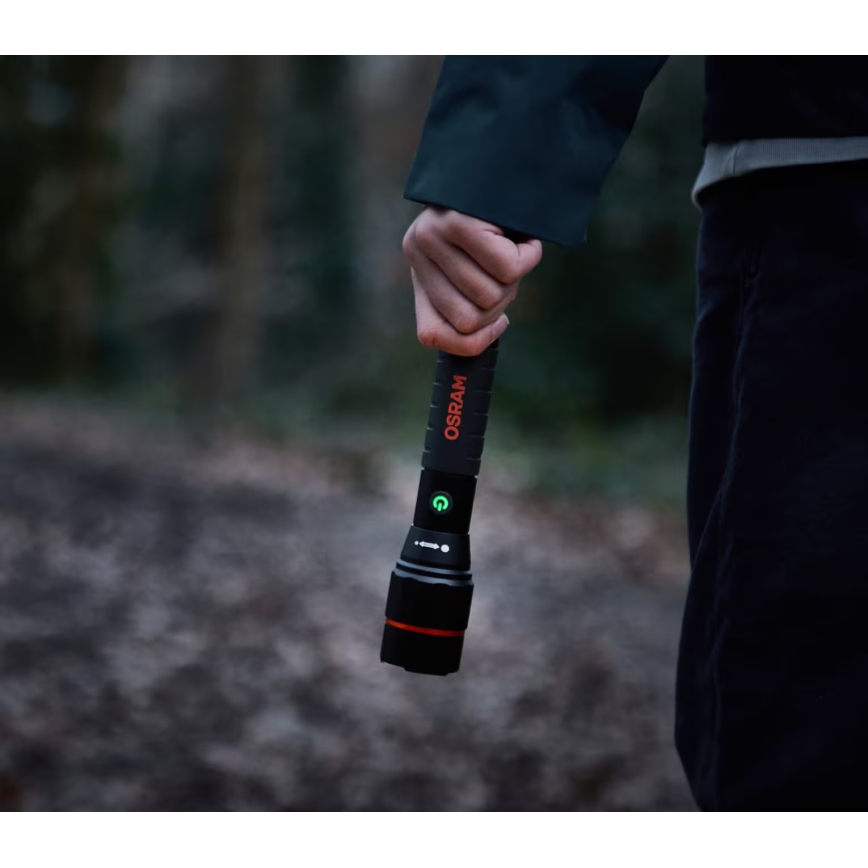 Osram - Uppladdningsbar dimmbar LED-ficklampa LEDINSPECT PRO TORCH 1200 LED/13W/3,6V 4000 mAh IP44