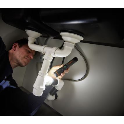 Osram - Uppladdningsbar dimmbar LED-ficklampa LEDINSPECT PRO TORCH 1200 LED/13W/3,6V 4000 mAh IP44