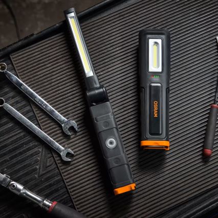 Osram - Dimmbar uppladdningsbar LED-inspektionslampa LEDINSPECT WIRE-FREE PRO 600 LED/5W/3,7V IP54