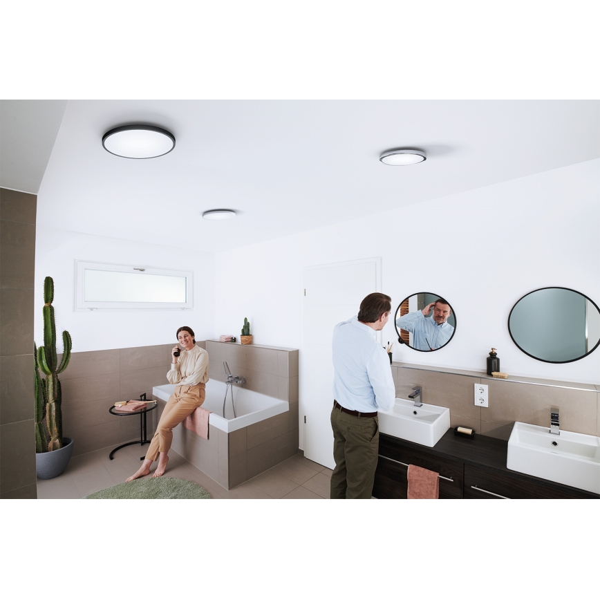 Osram - LED dimbar taklampa för badrum SMART+ DISC LED/18W/230V 3000-6500K IP44 Wi-Fi