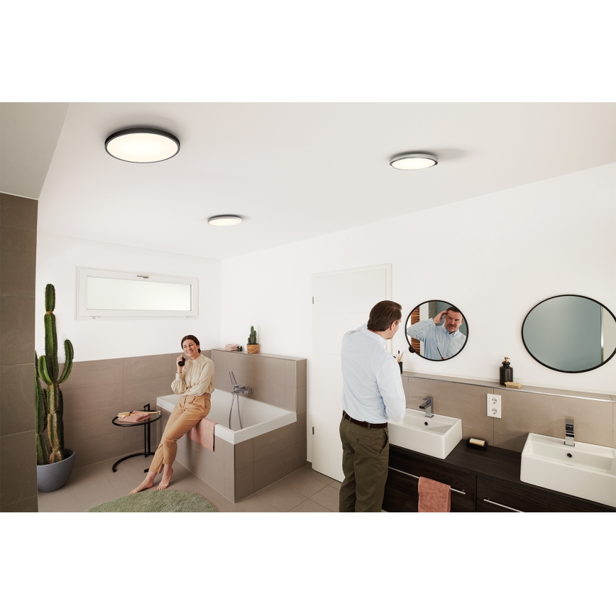 Osram - LED dimbar taklampa för badrum SMART+ DISC LED/18W/230V 3000-6500K IP44 Wi-Fi