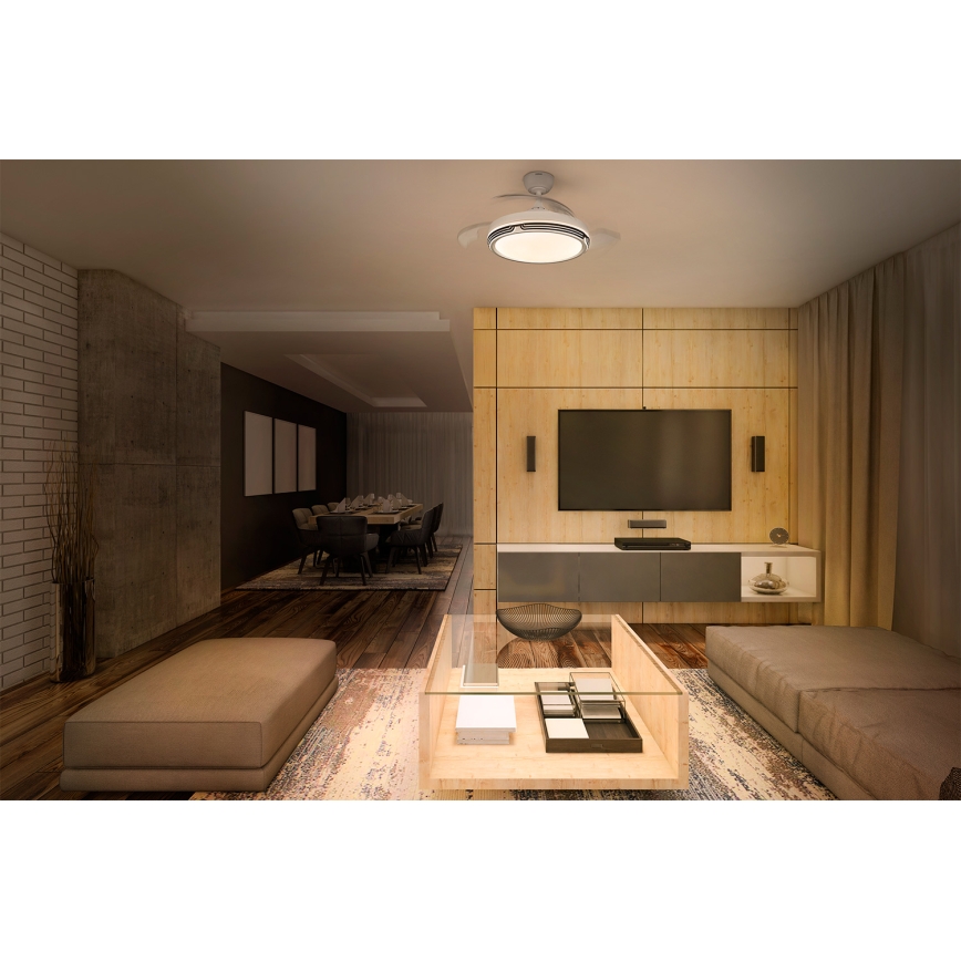 Osram - dimbar LED-taklampa med fläkt LEVECHE LED/36W/230V 3000/4000/6500K + fjärrkontroll