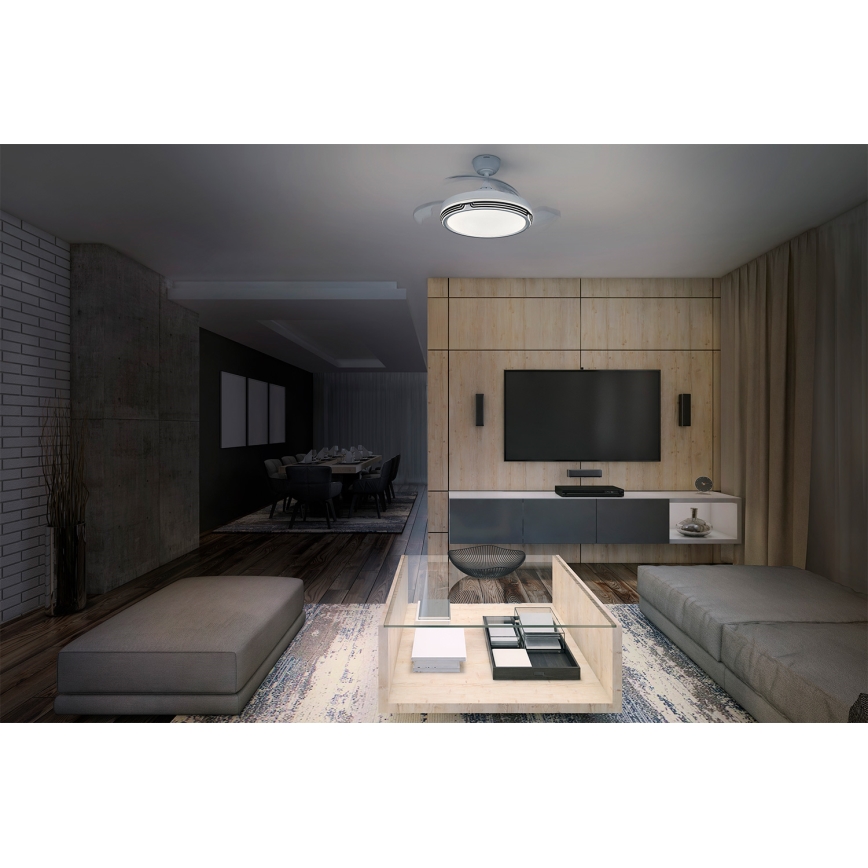 Osram - dimbar LED-taklampa med fläkt LEVECHE LED/36W/230V 3000/4000/6500K + fjärrkontroll