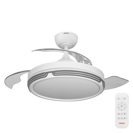 Osram - dimbar LED-taklampa med fläkt LEVECHE LED/36W/230V 3000/4000/6500K + fjärrkontroll