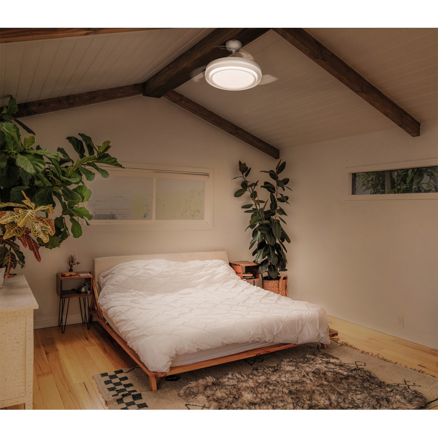 Osram - dimbar LED-taklampa med fläkt PONIENTE LED/36W/230V 3000/4000/6500K + fjärrkontroll