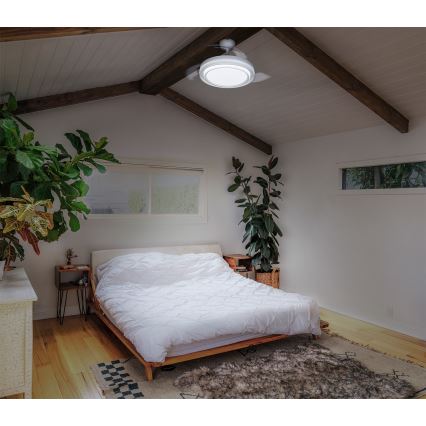 Osram - dimbar LED-taklampa med fläkt PONIENTE LED/36W/230V 3000/4000/6500K + fjärrkontroll
