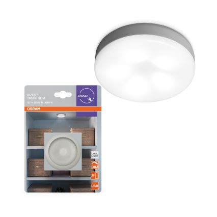 Osram - Dimbart LED-orienteringsljus DOT-IT LED/0,45W/5V 500 mAh vit