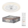 Osram - Dimbart LED-takarmatur med fläkt SOLANO LED/26W/230V 3000/4000/6500K + fjärrkontroll