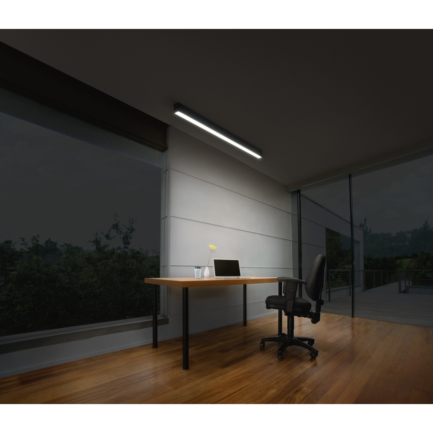 Osram - Dimbar LED-takarmatur OFFICE LINE LED/11/20/30W/230V 4000K 112,6 cm svart