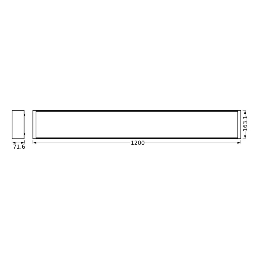 Osram - Dimbart LED-takarmatur OFFICE LINE LED/40W/230V 120 cm + fjärrkontroll