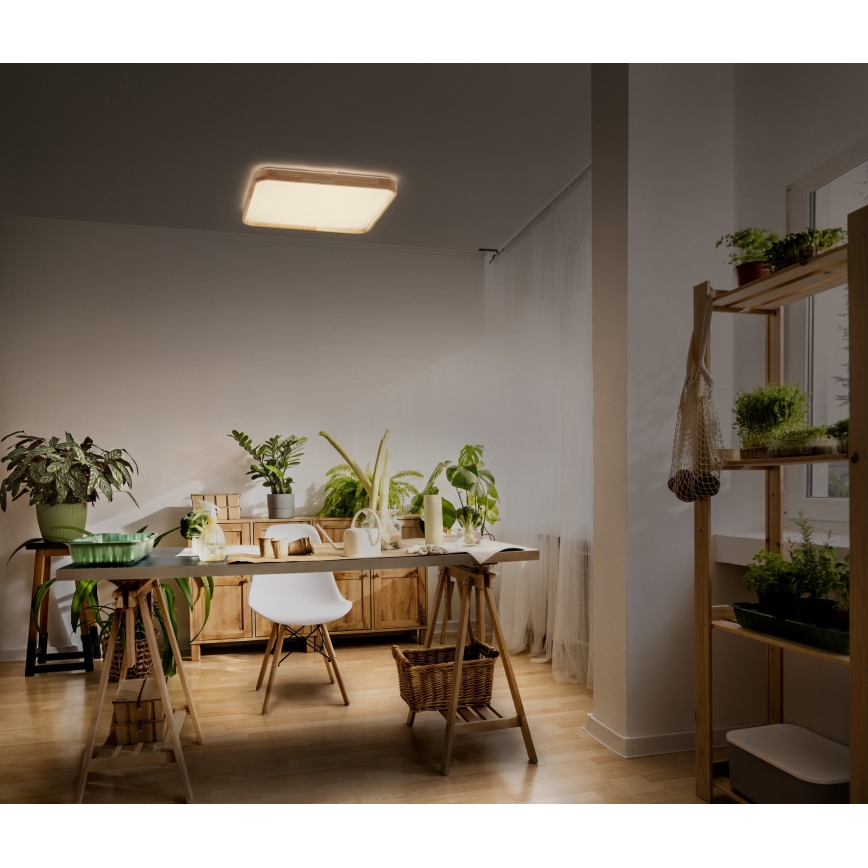Osram - dimbar LED-taklampa ORBIS ALICIA LED/24W/230V 39,5x39,5 cm beige