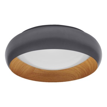 Osram - Dimbart LED-takarmatur ORBIS LIVIA LED/16W/230V Ø 30 cm antracit/brun