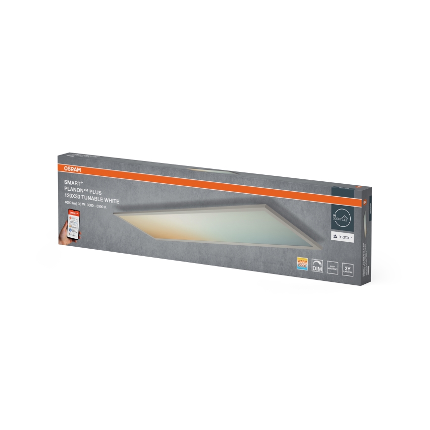 Osram - Dimbart LED-takarmatur SMART+ PLANON LED/36W/230V 120x30 cm 3000-6500K Wi-Fi