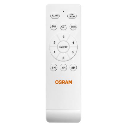 Osram - LED dimbar takfläkt FOHN LED/18W/230V 3000/4000/6500K + fjärrkontroll
