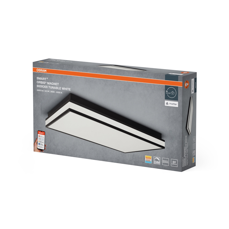 Osram - Dimbart LED takarmatur SMART+ MAGNET LED/42W/230V 30x60 cm 3000-6500K Wi-Fi