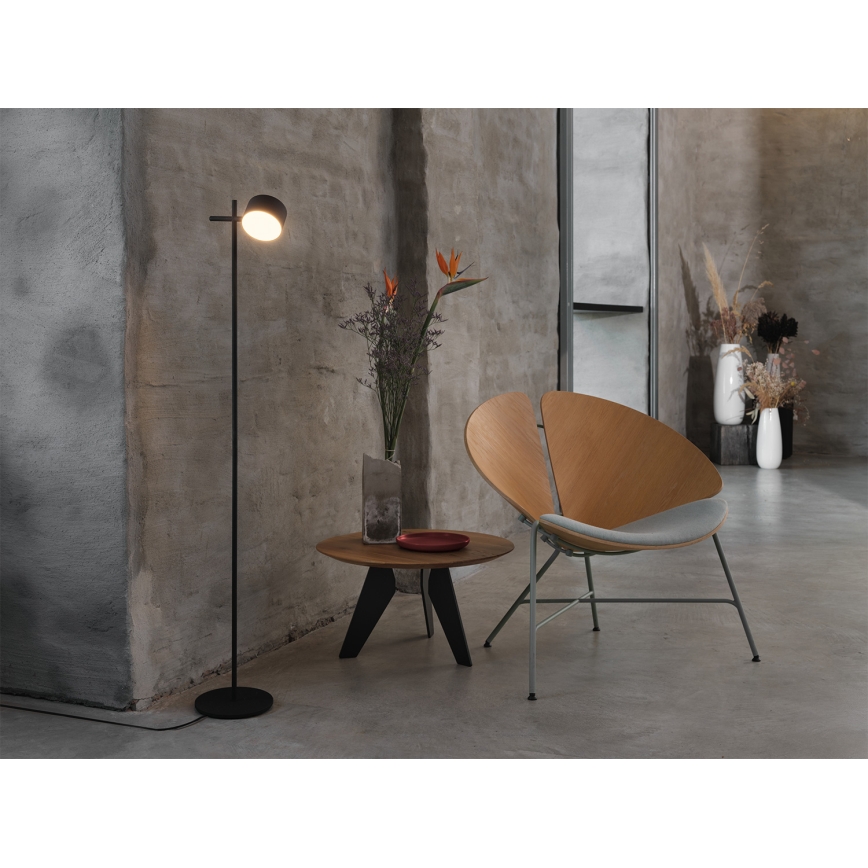 Osram - Dimbar LED-golvlampa med touchfunktion DECOR KYOTO LED/12W/230V CRI 90 svart