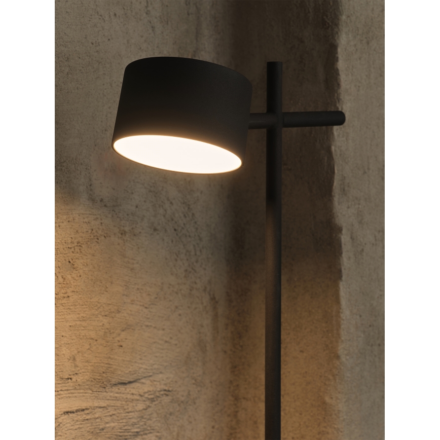 Osram - Dimbar LED-golvlampa med touchfunktion DECOR KYOTO LED/12W/230V CRI 90 svart