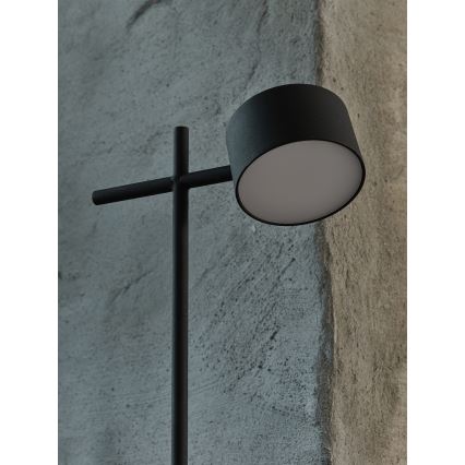 Osram - Dimbar LED-golvlampa med touchfunktion DECOR KYOTO LED/12W/230V CRI 90 svart