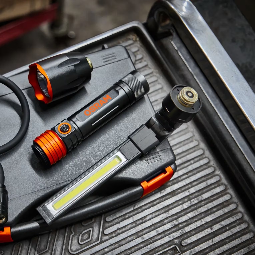 Osram - LED dimbar inspektionslampa för bil 3-i-1 LEDINSPECT LED/5W/5V 4000 mAh