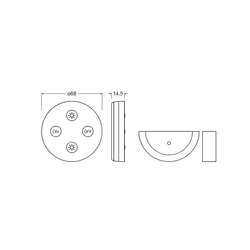 Osram - Dimmbar LED-remsa FLEX ACOUSTIC 2,6m LED/29W/230V + fjärrkontroll