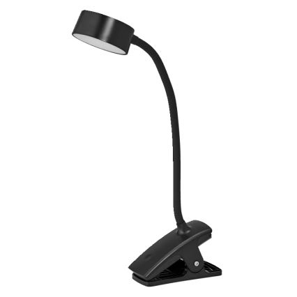Osram - dimbar LED-skrivbordslampa med klämma OFFICE LINE LED/4,8W/230V 3000/4000/6500K svart