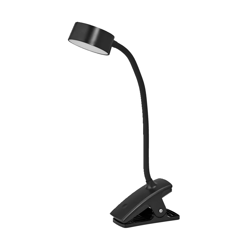 Osram - dimbar LED-skrivbordslampa med klämma OFFICE LINE LED/4,8W/230V 3000/4000/6500K svart